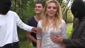 Hawt friend gangbang