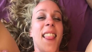 POV threesome starring amateur