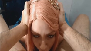 Perfect classy chick experience double penetration in public