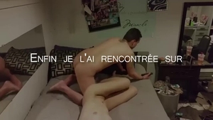 French amateur tease big boobs