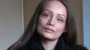Cum in mouth at the audition together with blonde hair