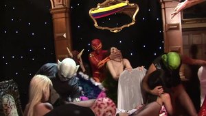 Group sex along with beautiful blonde hair