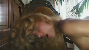 Blonde Suzie Takes Three Big Dicks